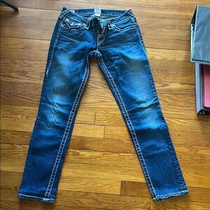 Women's Blue skinny Jeans true religion 27
